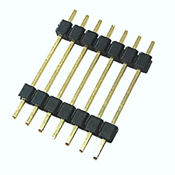 Pin Header Single & Dual Row Dual Body Straight & R/A DIP & SMT TYPE ( Dual Row: 1.00*1.00mm)
