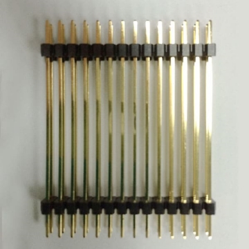 Pin Header Single & Dual Row Dual Body Straight DIP TYPE ( Dual Row:1.27*2.54mm )