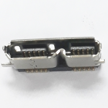 USB 3.0 MICRO-B RECEPTACLE VERTICAL SMT